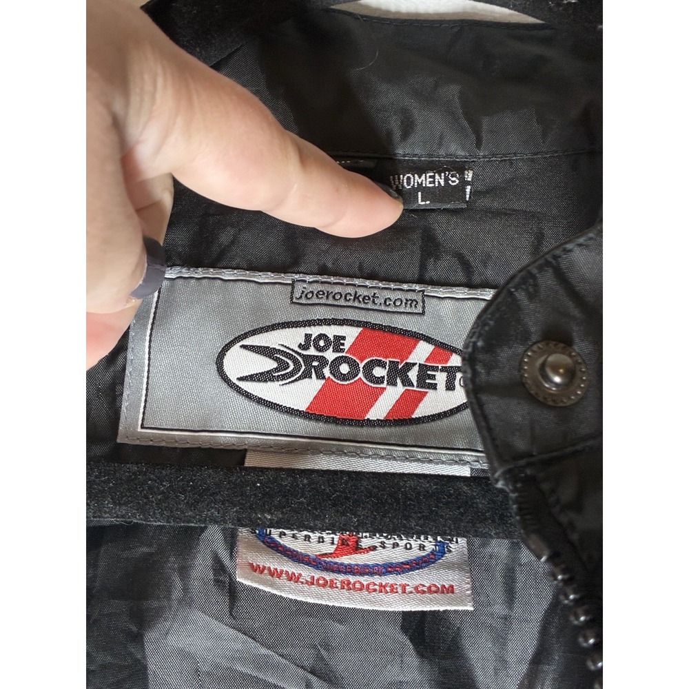 Joe Rocket Inner Shell Lining For Motorcycle Riding Jacket Large Black Rain - Picture 3 of 6